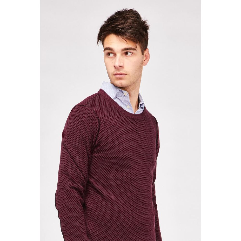 Bordeaux Wool Sweatshirt