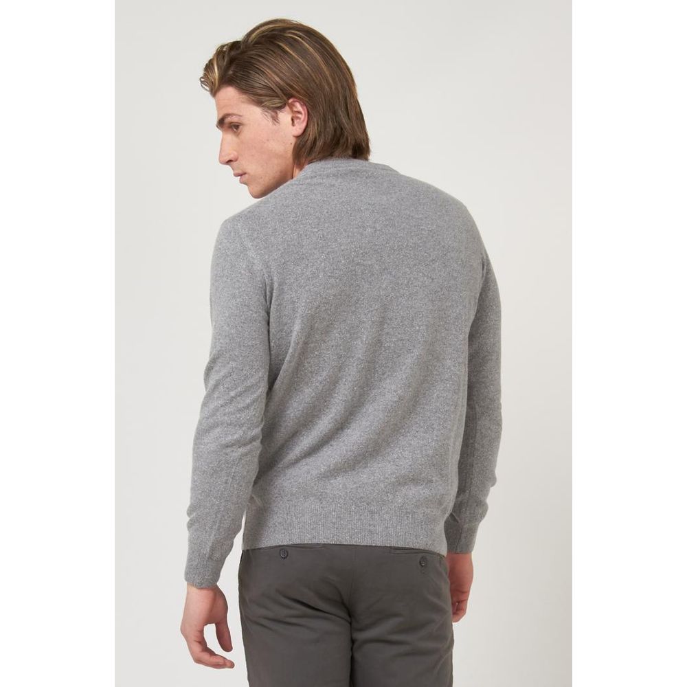 Gray Wool Sweatshirt