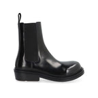 Black Calfskin Chelsea Boots