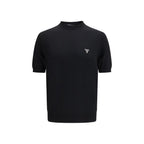 Black Fleece Wool T-Shirt