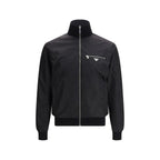 Black Fleece Wool Shell Jacket