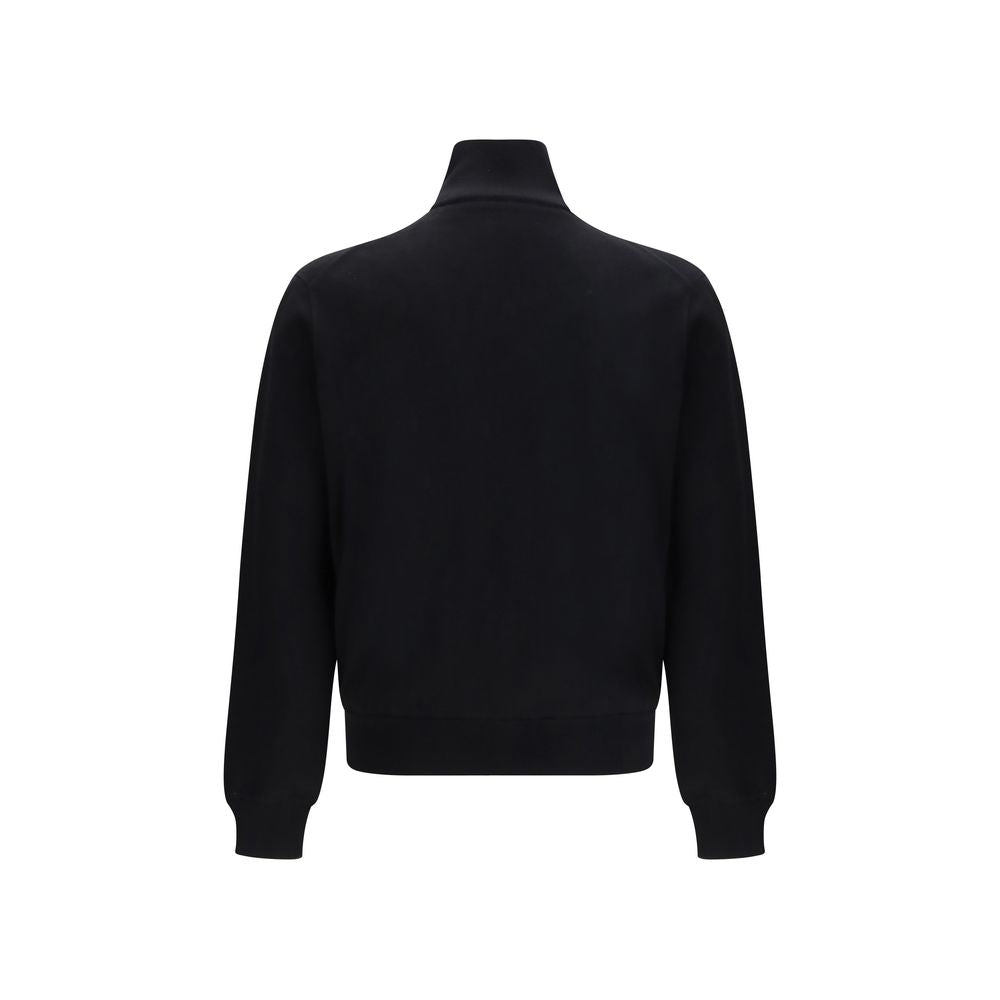 Black Fleece Wool Shell Jacket