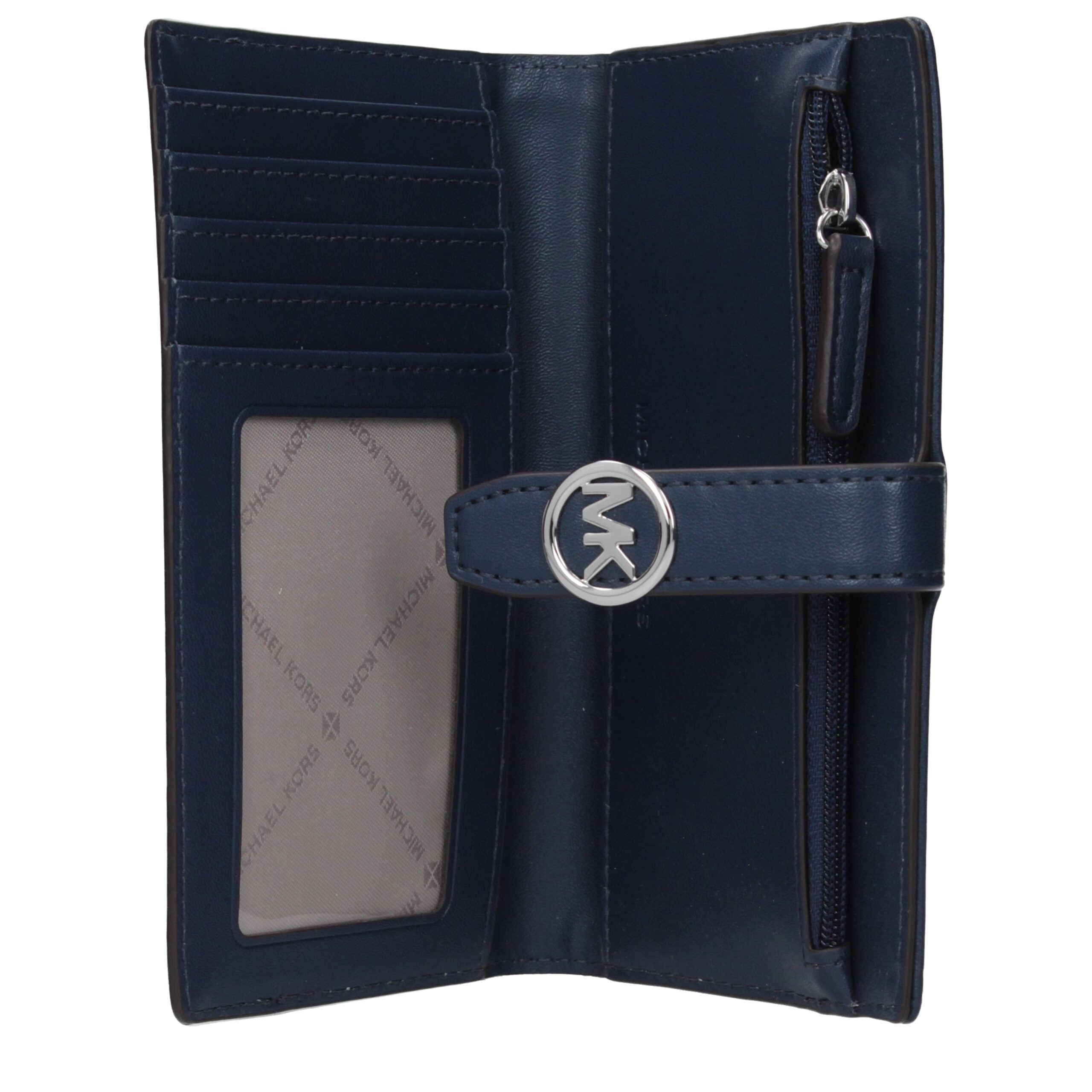 Blue Fabric Wallet