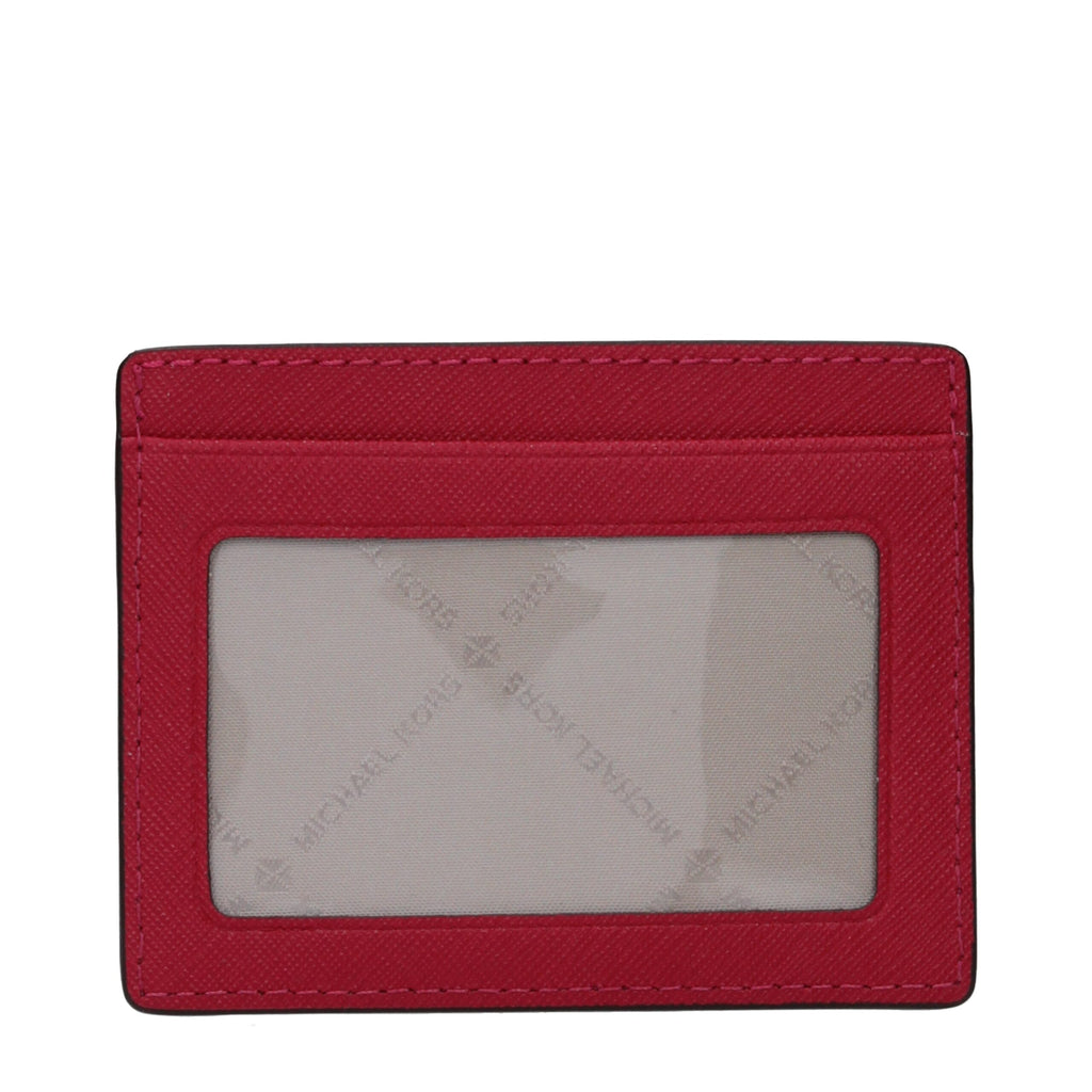 Red Leather Cardholder
