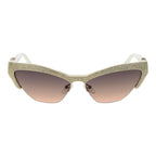 Beige Acetate Sunglasses