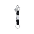 Black Nylon Keychain