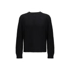 Black Cotton Sweatshirt