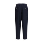 Blue Wool Oves Aries Casual Pants