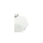 White Elastane T-Shirt