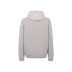 Gray Wool Hoodie