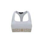 White Cotton Sport Bra