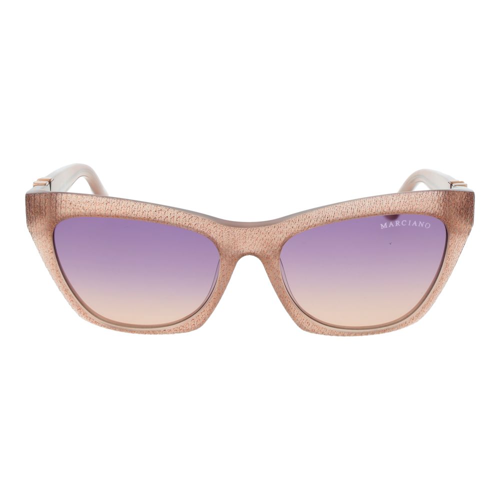 Beige Acetate Sunglasses