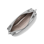 Gray Canvas Crossbody Bag