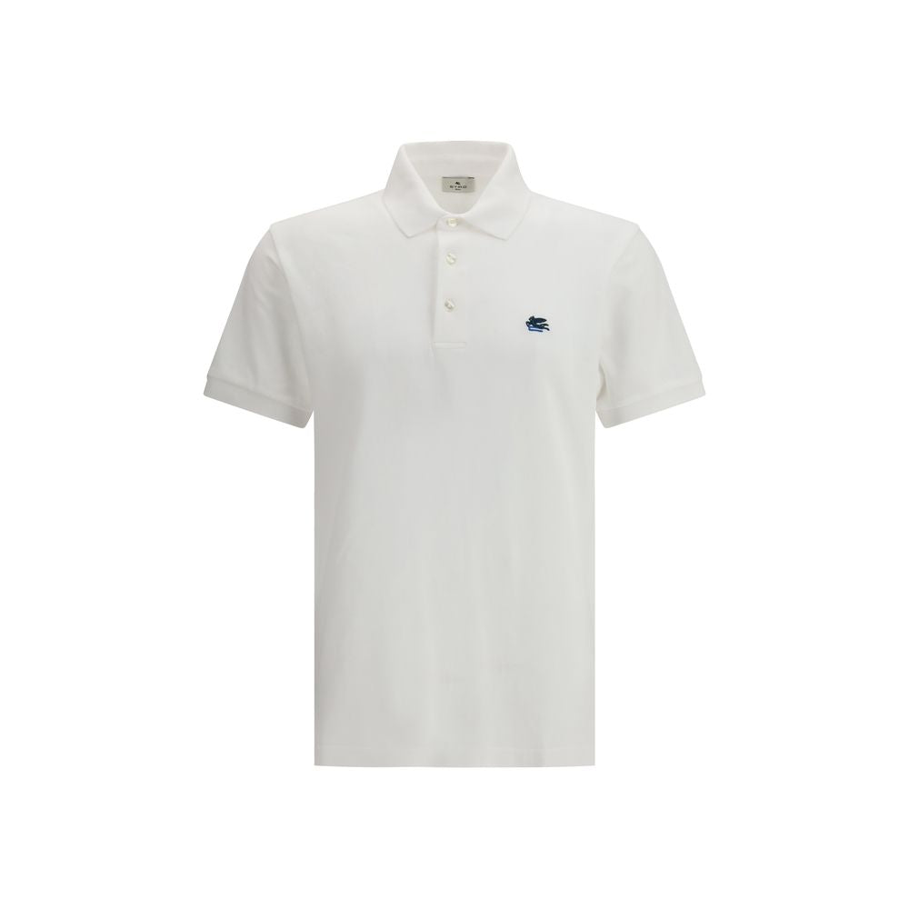 White Cotton Polo Shirt