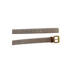 Brown Leather Women Belt