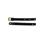 Blue Polyvinyl Women's Belt