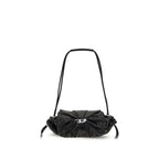 Black Calf Leather Bos Taurus Shoulder Bag