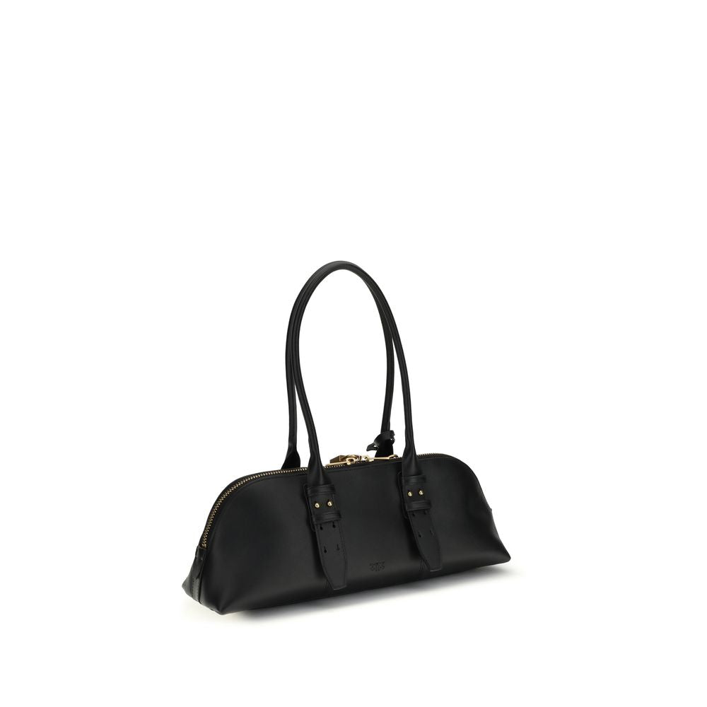 Black Calf Leather Bos Taurus Shoulder Bag