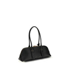 Black Calf Leather Bos Taurus Shoulder Bag
