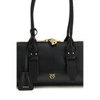Black Calf Leather Bos Taurus Shoulder Bag