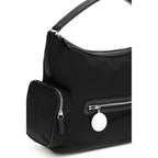 Black Nylon Shoulder Bag