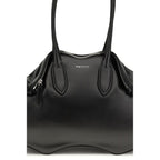 Black Calf Leather Bos Taurus Shoulder Bag