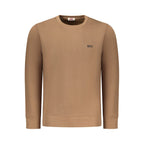 Marrone Cotton Men Sweatshirt