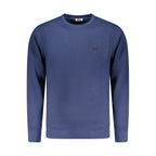 Blue Cotton Men's Sweatshirt