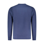 Blue Cotton Men's Sweatshirt