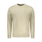 Beige Cotton Men's Sweatshirt