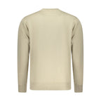 Beige Cotton Men's Sweatshirt