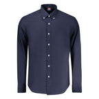 Blu Cotton Male Shirt