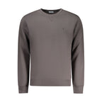 Grigio Cotton Men Sweatshirt