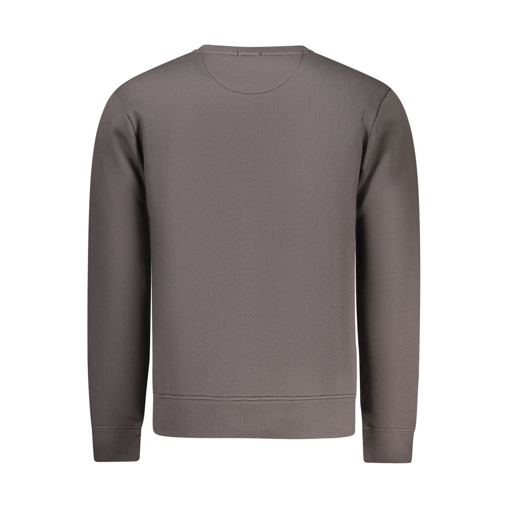 Grigio Cotton Men Sweatshirt