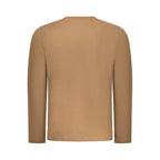 Marrone Cotton Men T-Shirt