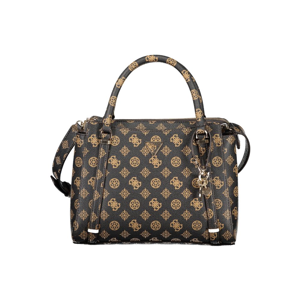 Marrone Poliuretano Woman Handbag