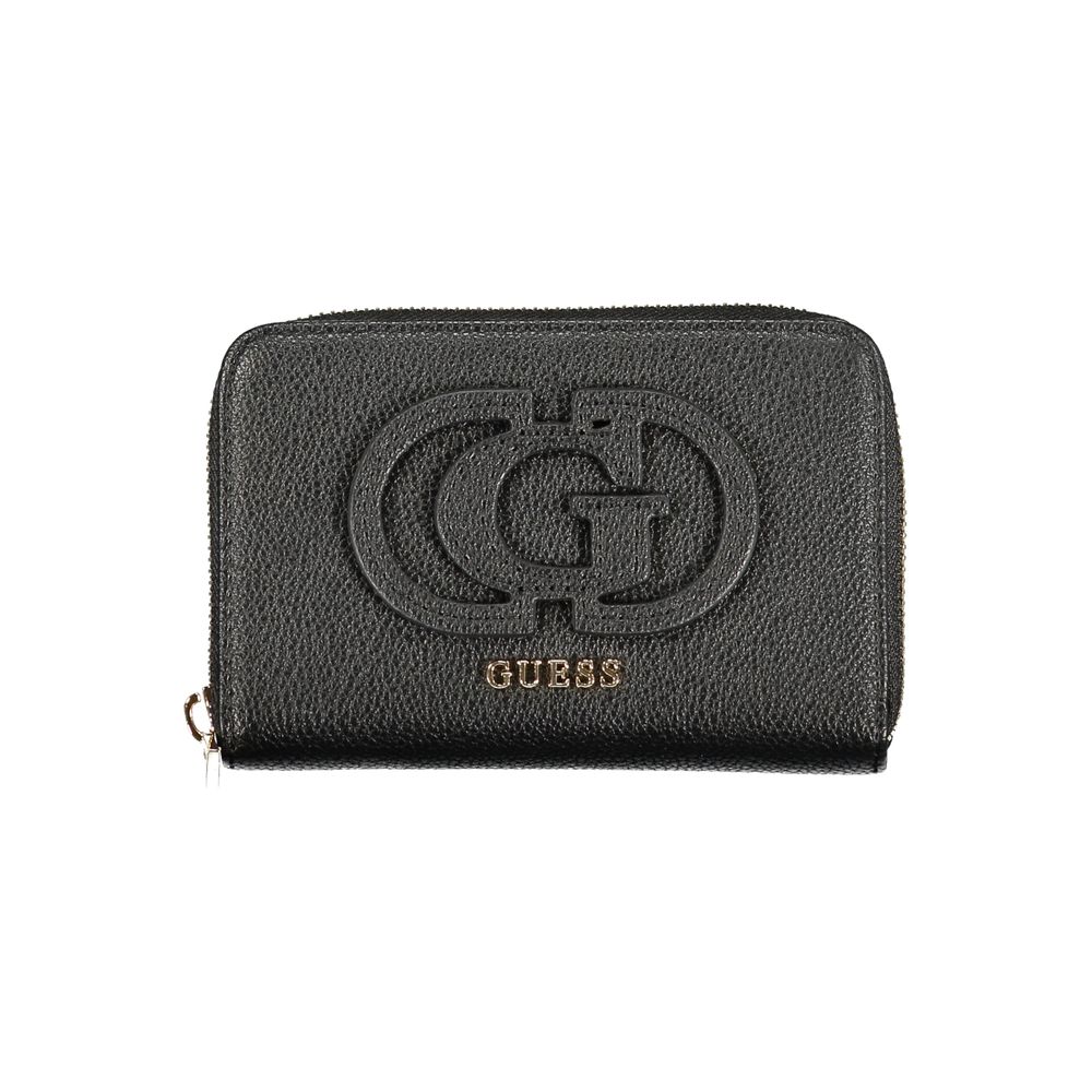 Nero Poliuretano Women Wallet