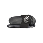 Black Polyurethane Men's Slipper