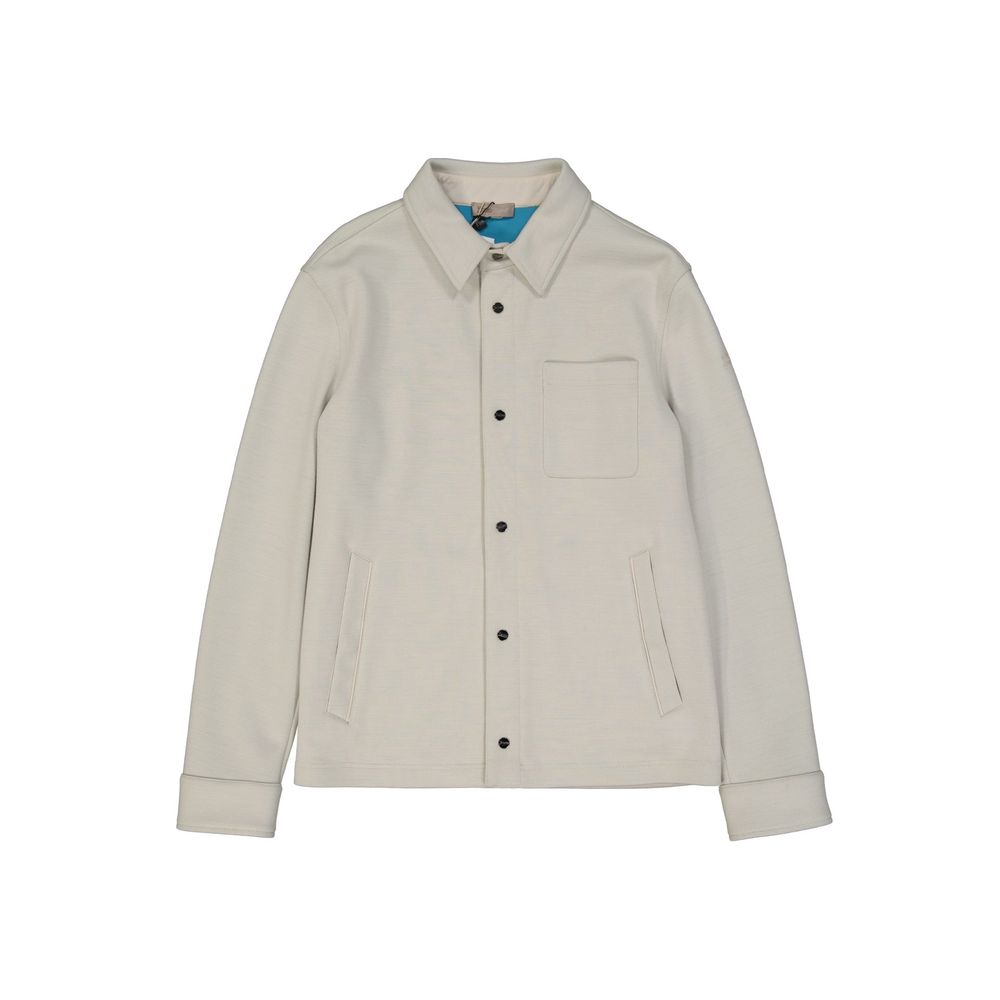 Beige Polyamide Jackets And Coat