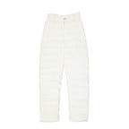 White Polyamide Pants