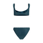 Blue Polyamide One-Piece Swimsuit