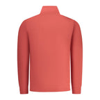 Red Cotton Men Sweatshirt