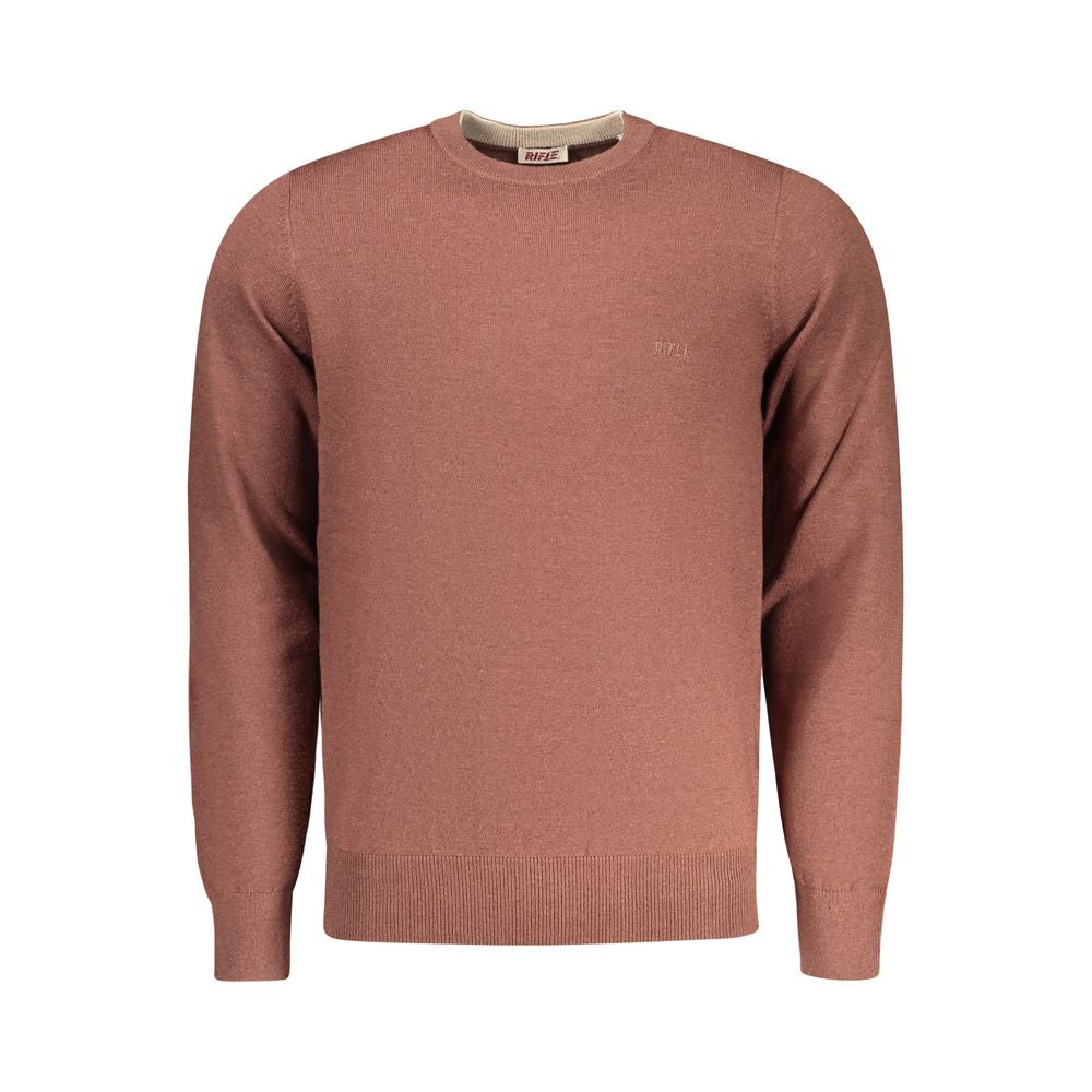 Marrone Poliestere Mens Sweater