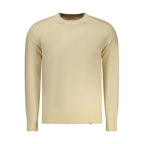 Beige Polyester Men's Sweater