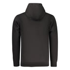 Black Cotton Men's Sweatshirt