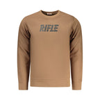 Marrone Cotton Men Sweatshirt