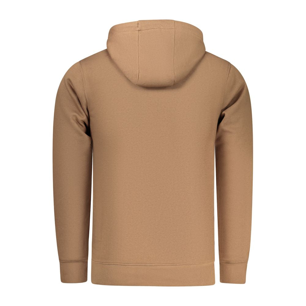Marrone Cotton Men Sweatshirt