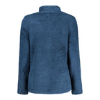 Blu Polyester Women Sweatshirt