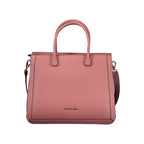 Rosa Polyurethane Women Handbag