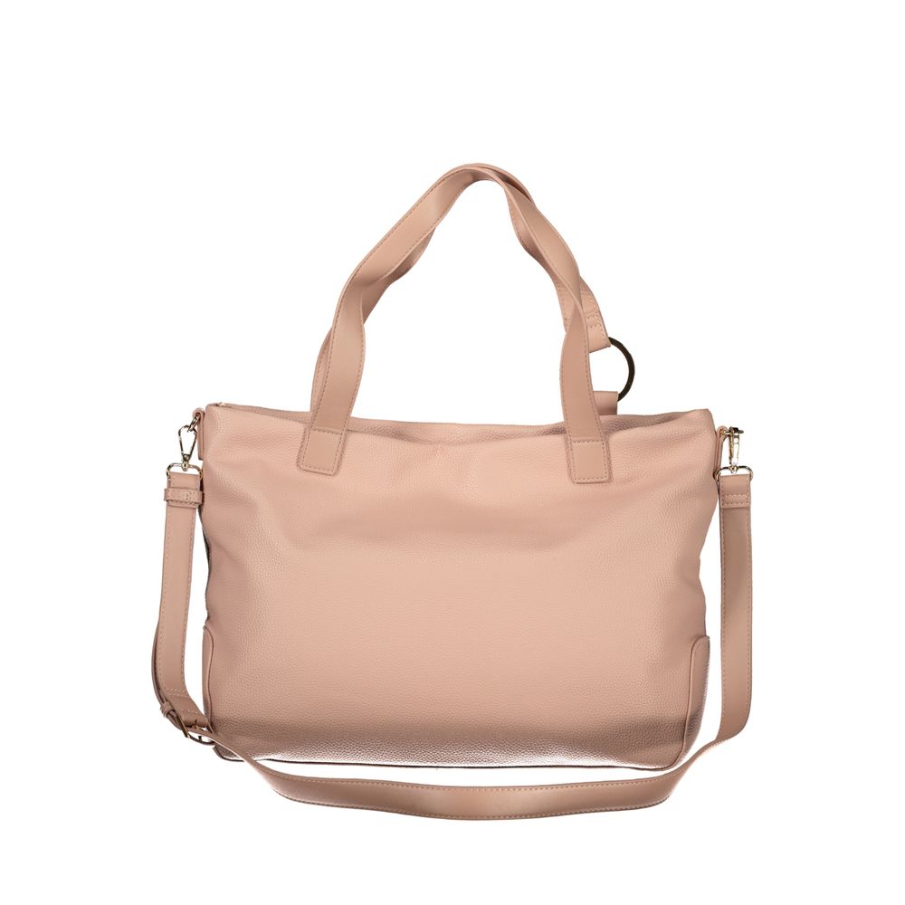 Beige Poliuretano Woman Handbag